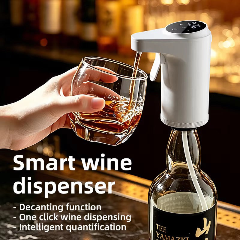 Smart Touch Electric Wine Aerator & Precision Dispenser