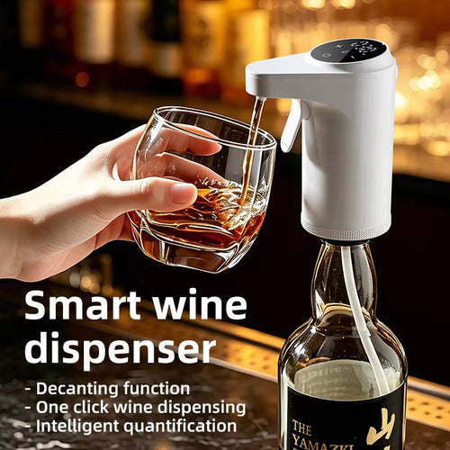 Smart Touch Electric Wine Aerator & Precision Dispenser