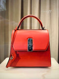 The Astrid East-West Slouch Shoulder Bag in Full-Grain Milled Leather
